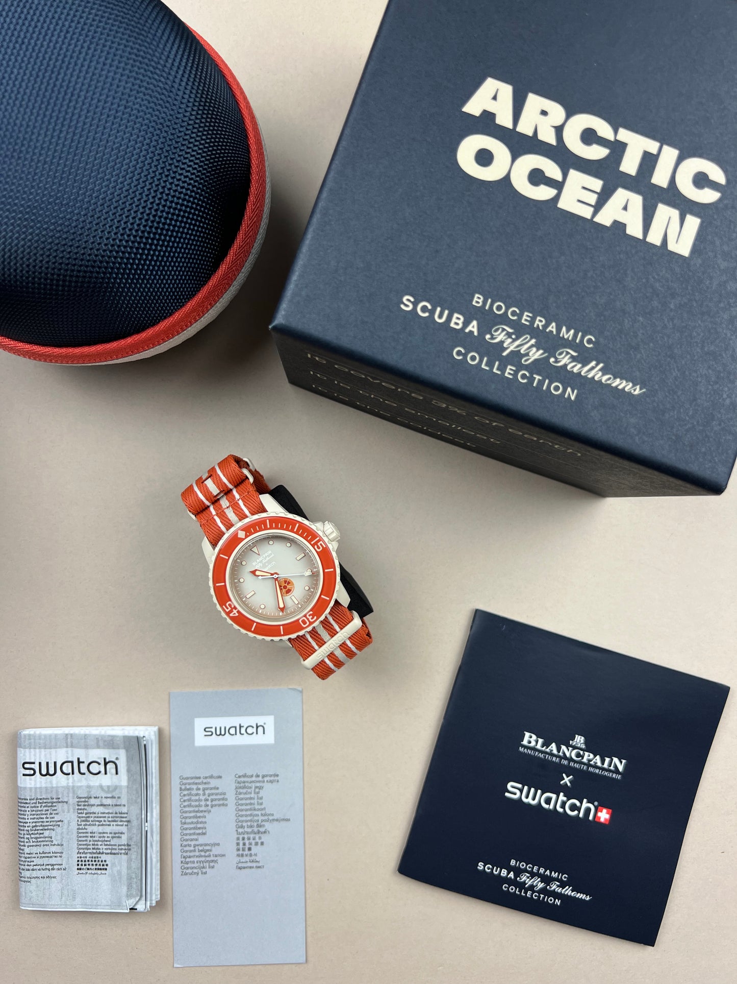 Blancpain x Swatch "Arctic Ocean"
