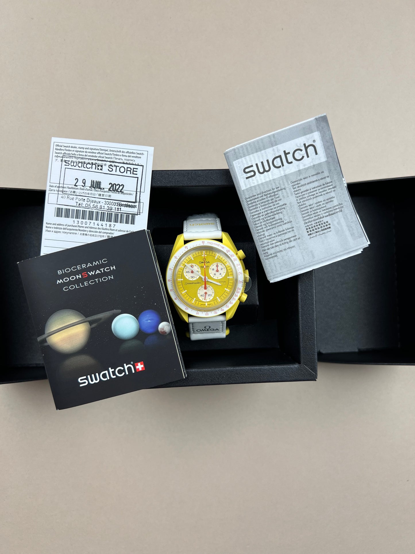 Omega MoonSwatch "Mission to the Sun"