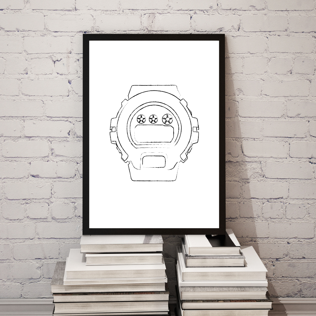 6900 - Chalk - White - Digital Print