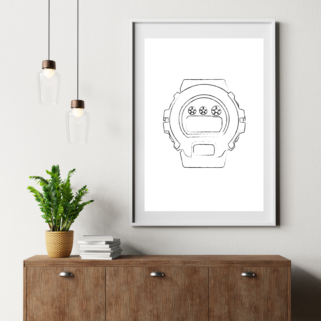 6900 - Chalk - White - Digital Print