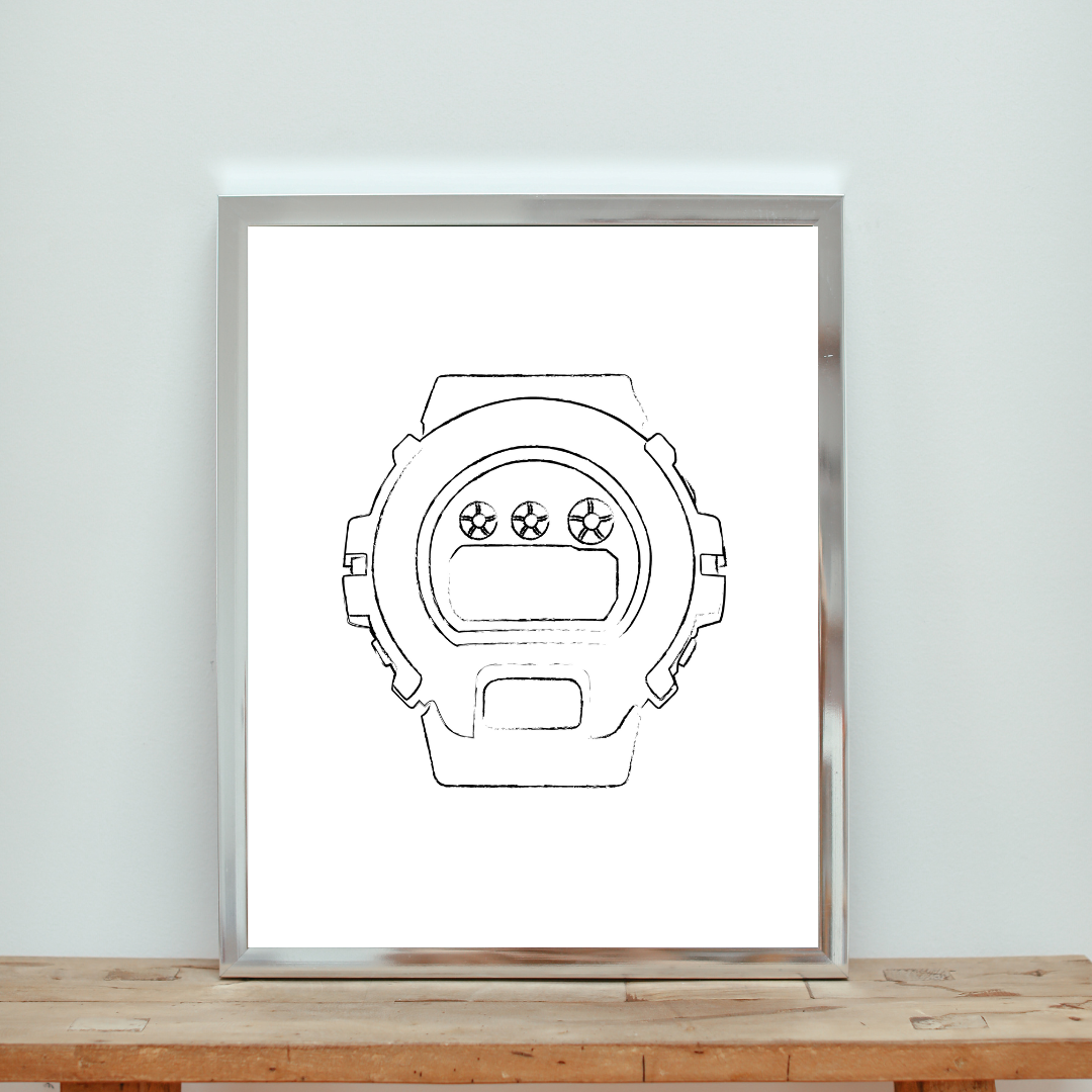 6900 - Chalk - White - Digital Print