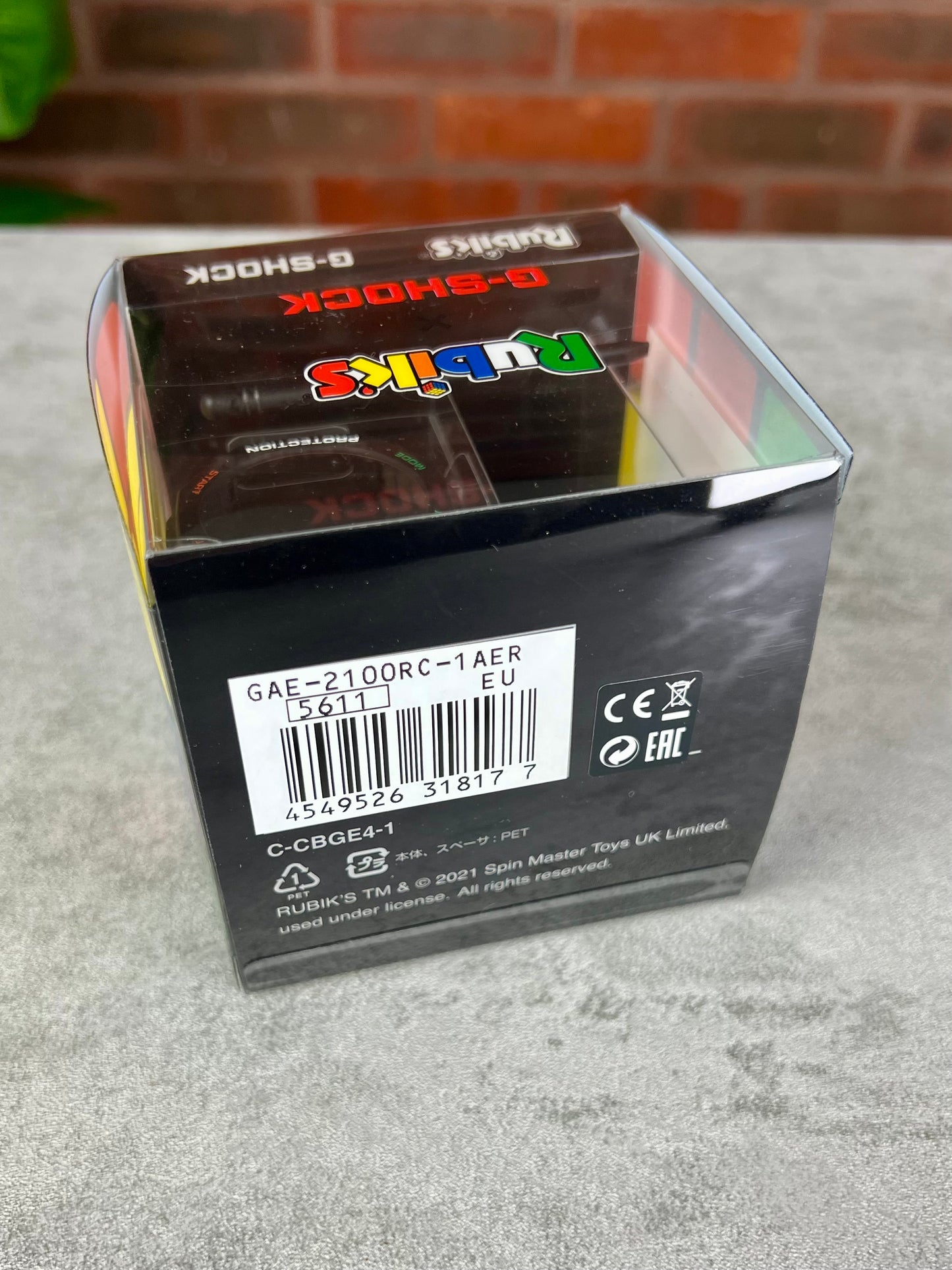 G-Shock x Rubiks GAE-2100RC-1A